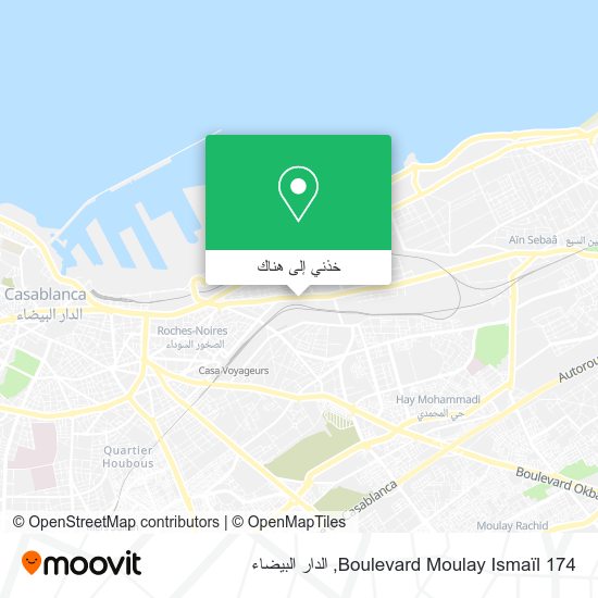 خريطة Boulevard Moulay Ismaïl 174