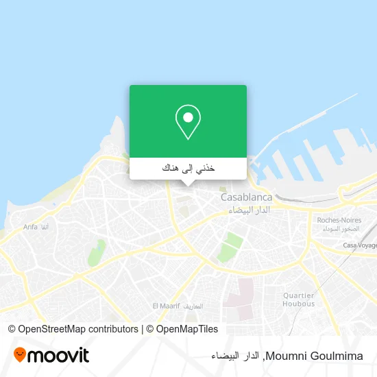 خريطة Moumni Goulmima