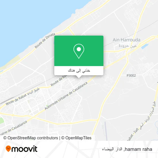 خريطة hamam raha