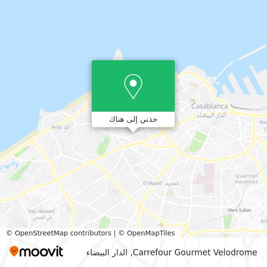 خريطة Carrefour Gourmet Velodrome