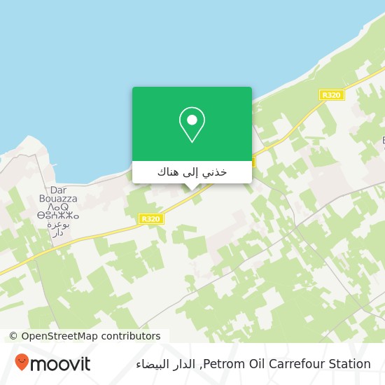خريطة Petrom Oil Carrefour Station