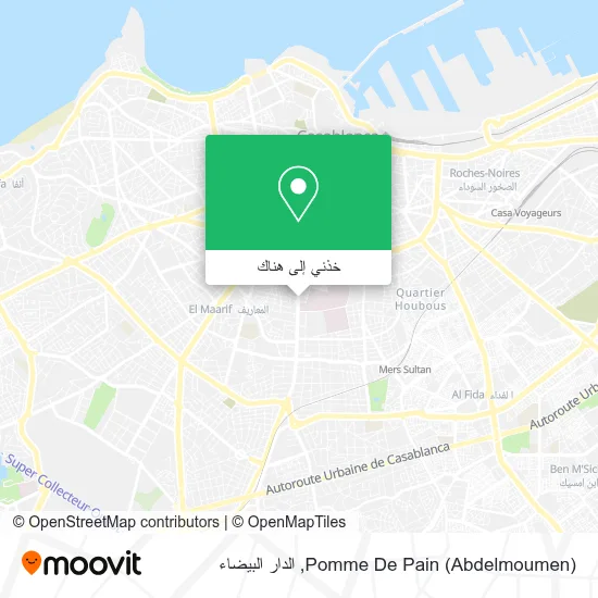 خريطة Pomme De Pain (Abdelmoumen)