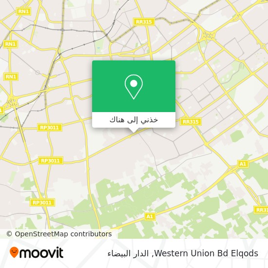 خريطة Western Union Bd Elqods