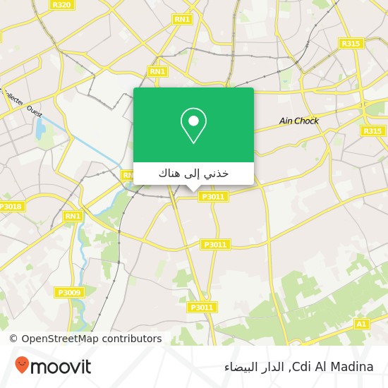 خريطة Cdi Al Madina