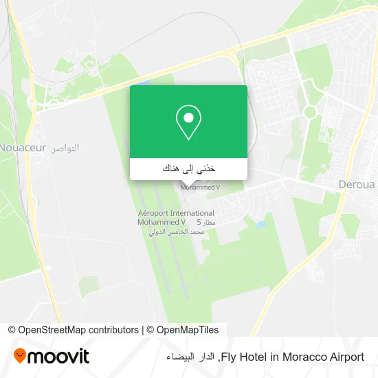 خريطة Fly Hotel in Moracco Airport