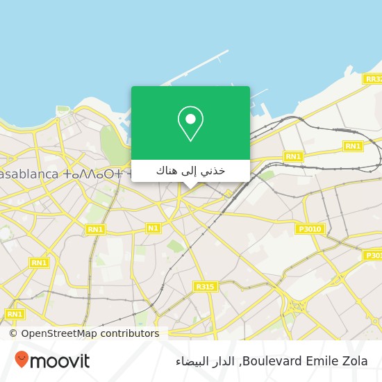 خريطة Boulevard Emile Zola