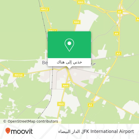 خريطة JFK International Airport