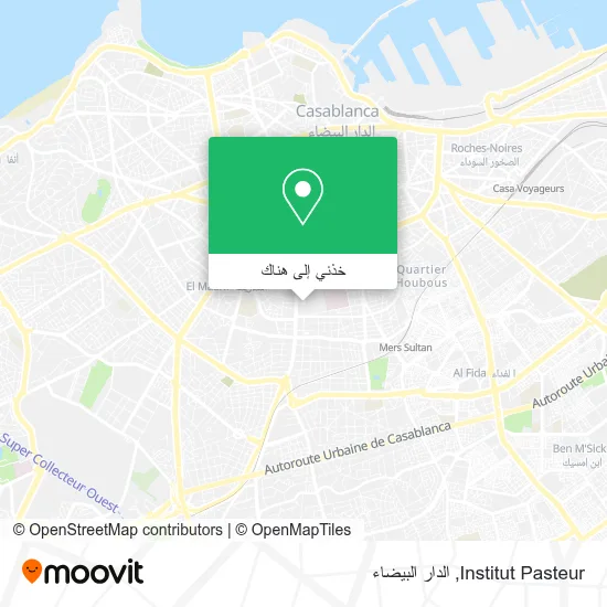 خريطة Institut Pasteur