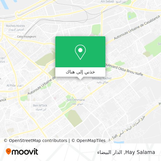خريطة Hay Salama