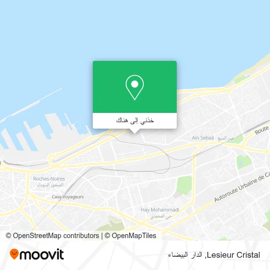 خريطة Lesieur Cristal