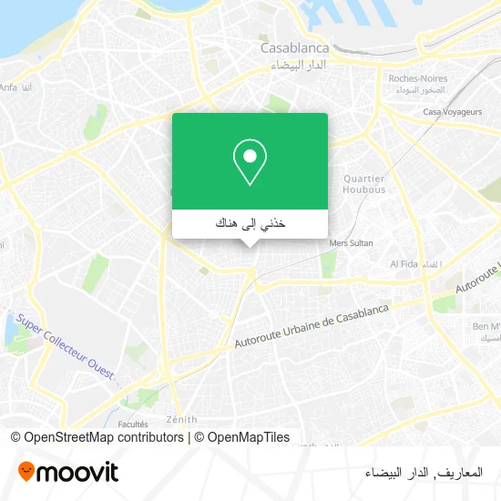 خريطة المعاريف