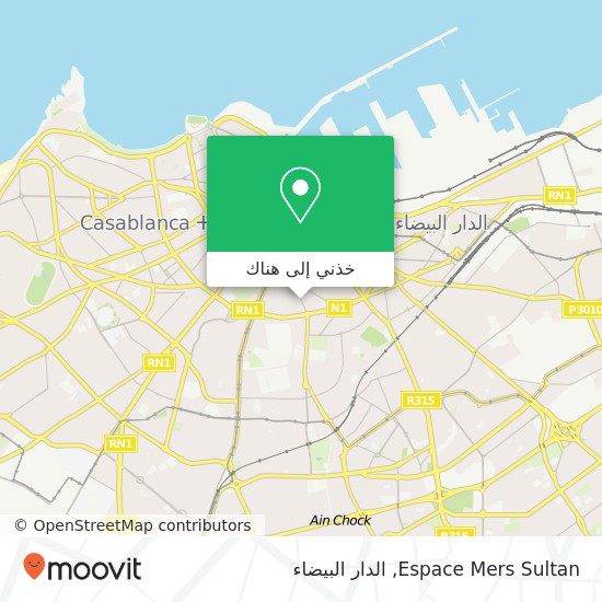 خريطة Espace Mers Sultan