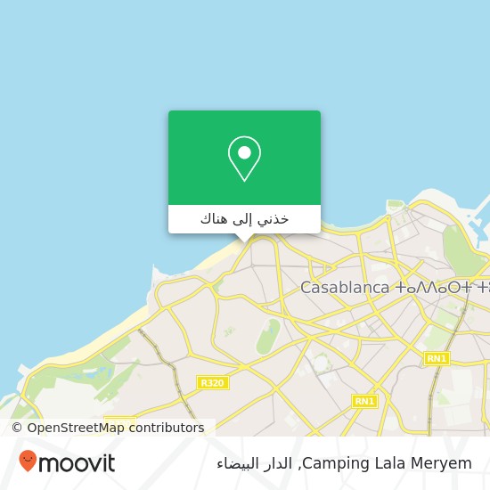 خريطة Camping Lala Meryem