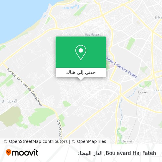 خريطة Boulevard Haj Fateh