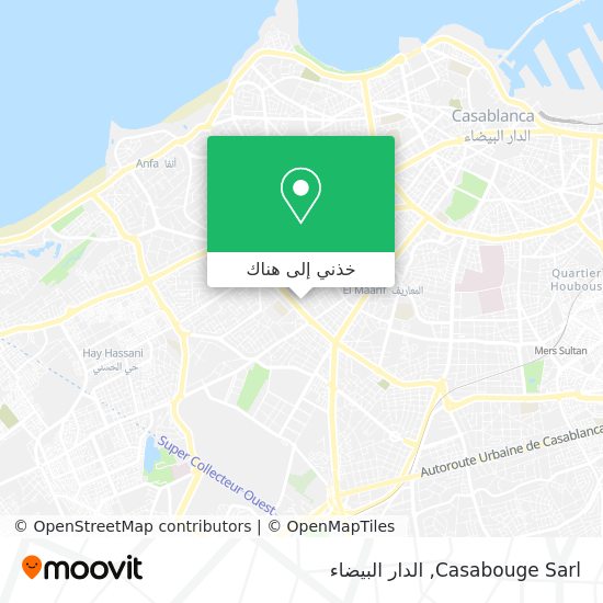 خريطة Casabouge Sarl