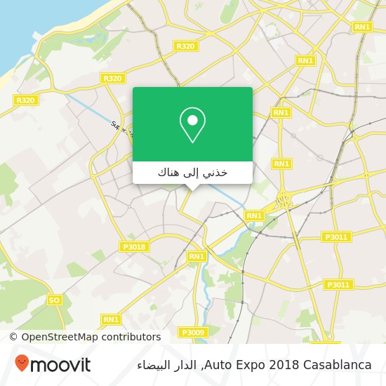 خريطة Auto Expo 2018 Casablanca