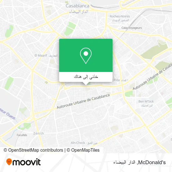 خريطة McDonald's