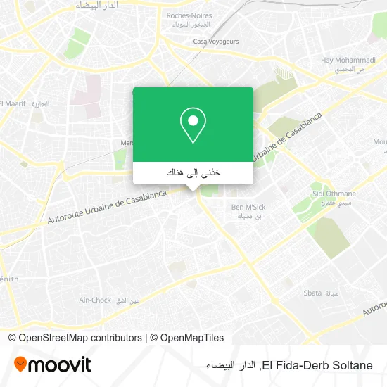 خريطة El Fida-Derb Soltane