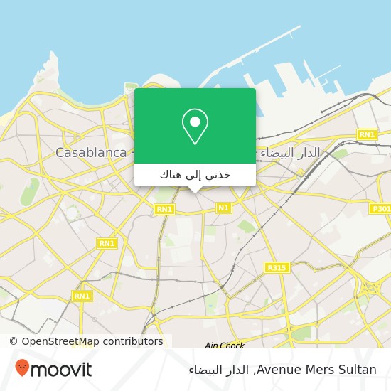 خريطة Avenue Mers Sultan