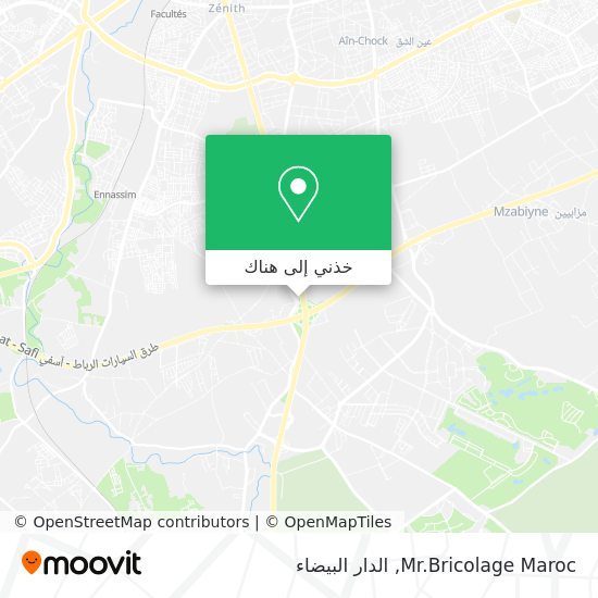 خريطة Mr.Bricolage Maroc