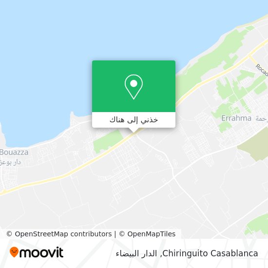 خريطة Chiringuito Casablanca