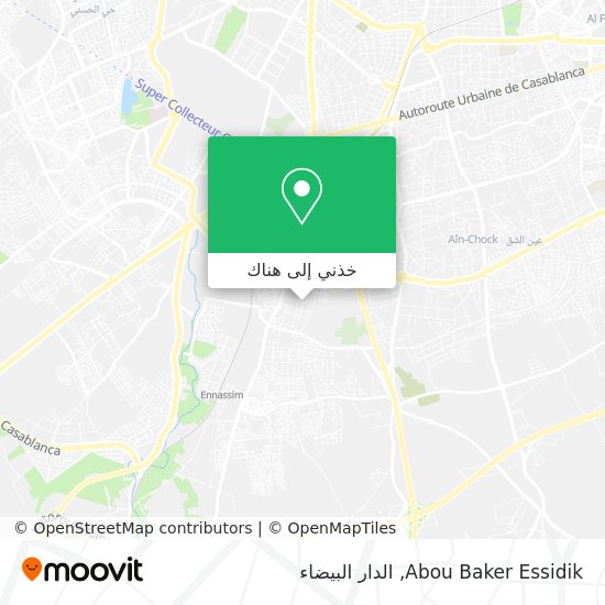 خريطة Abou Baker Essidik