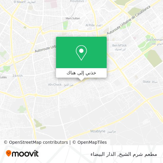 خريطة مطعم شرم الشيخ