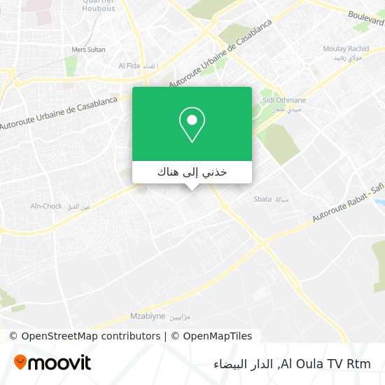 خريطة Al Oula TV Rtm