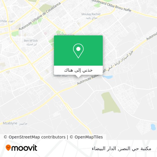 خريطة مكتبة حي النصر
