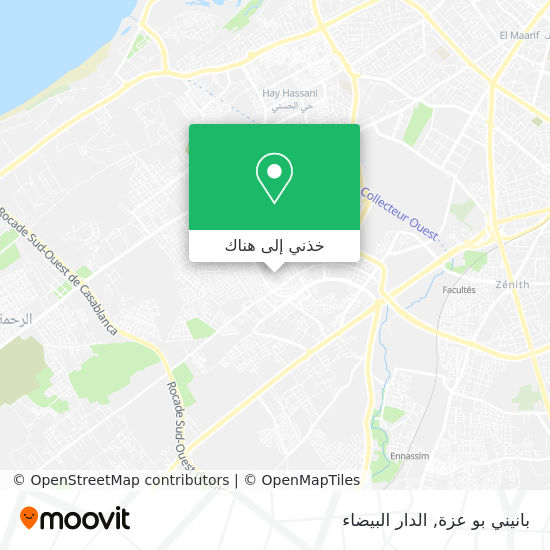 خريطة بانيني بو عزة