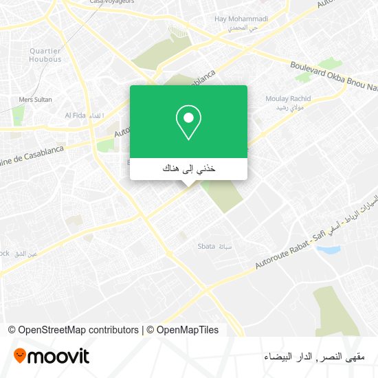 خريطة مقهى النصر