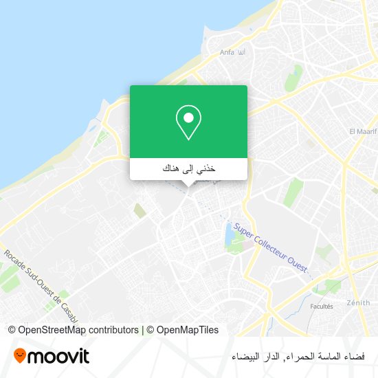 خريطة فضاء الماسة الحمراء