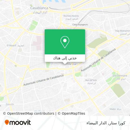 خريطة كورا ستار