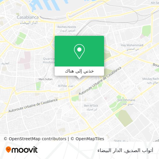 خريطة أثواب الصديق