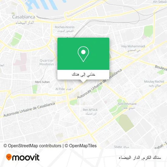 خريطة سناك الكرم