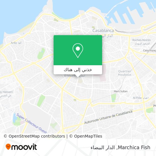 خريطة Marchica Fish