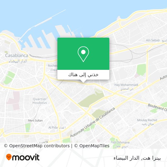 خريطة بيتزا هت