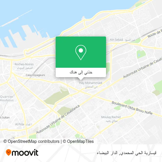 خريطة قيسارية الحي المحمدي