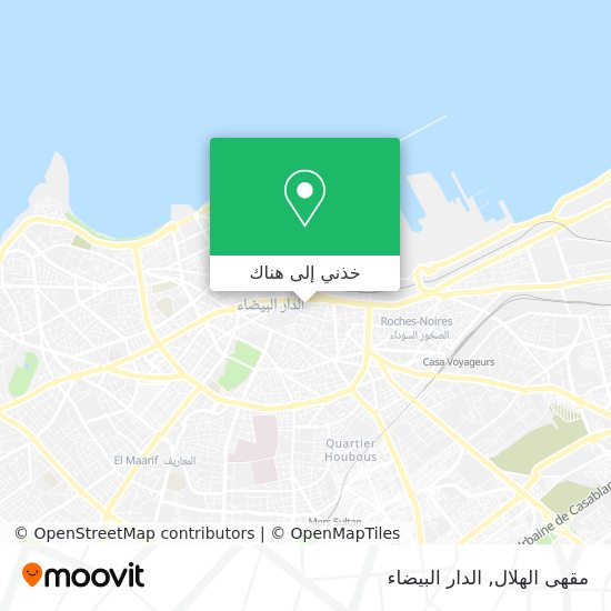 خريطة مقهى الهلال