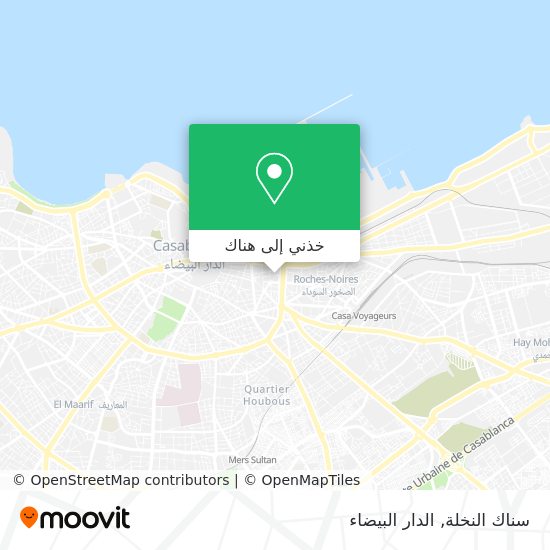 خريطة سناك النخلة