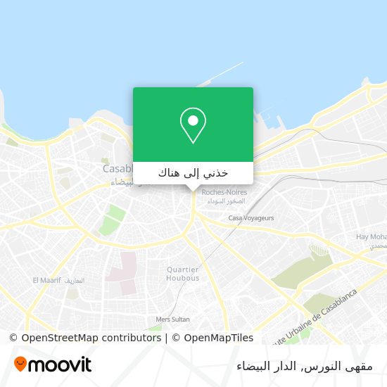 خريطة مقهى النورس