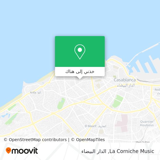 خريطة La Corniche Music