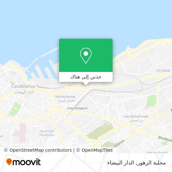 خريطة محلبة الزهور