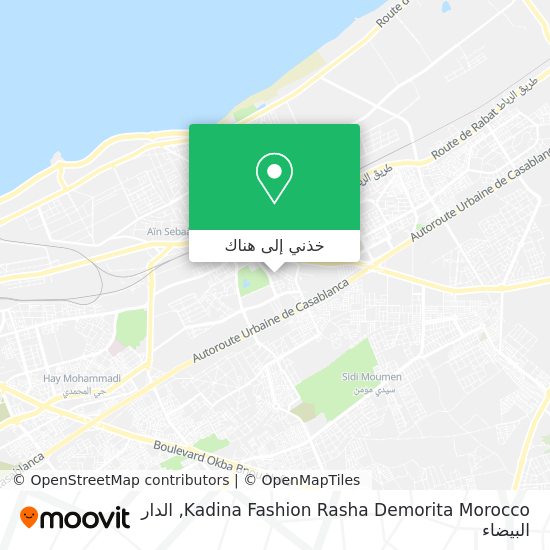 خريطة Kadina Fashion Rasha Demorita Morocco