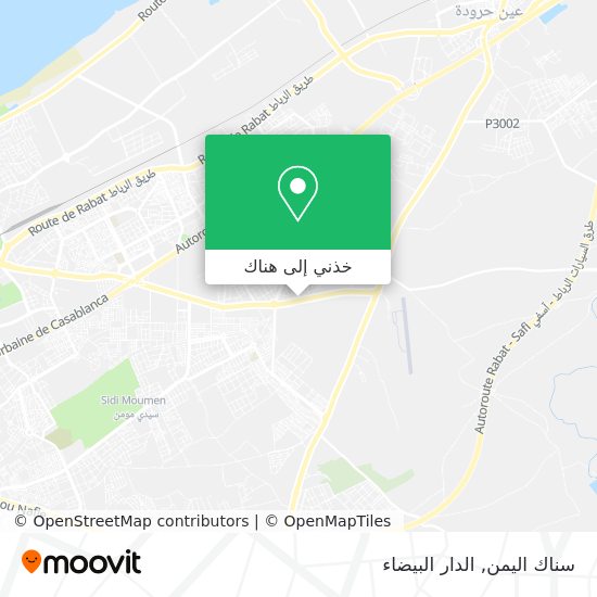 خريطة سناك اليمن