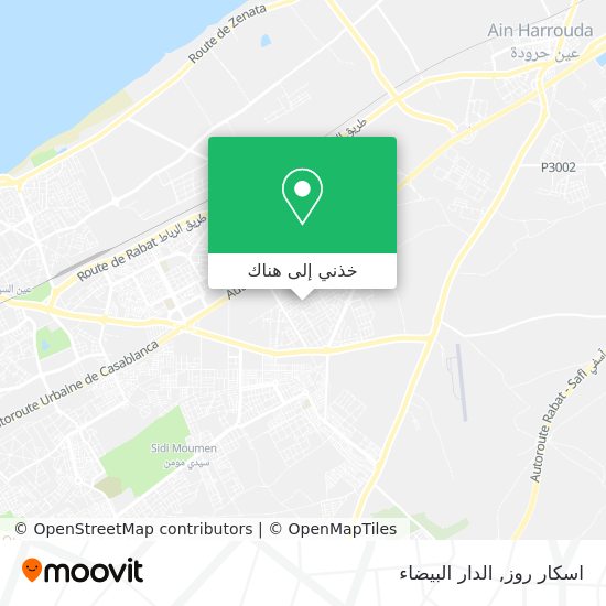 خريطة اسكار روز
