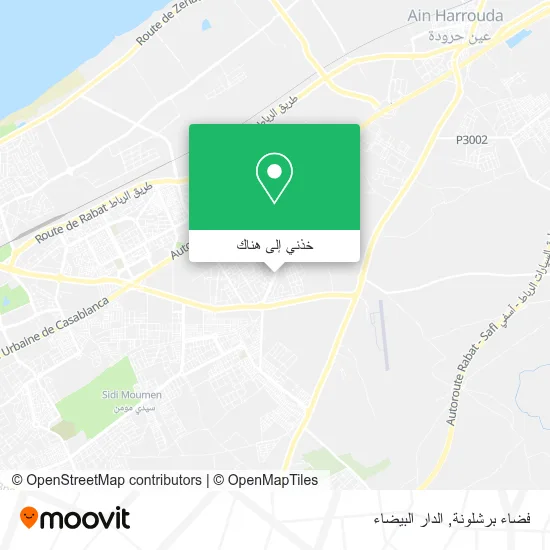 خريطة فضاء برشلونة