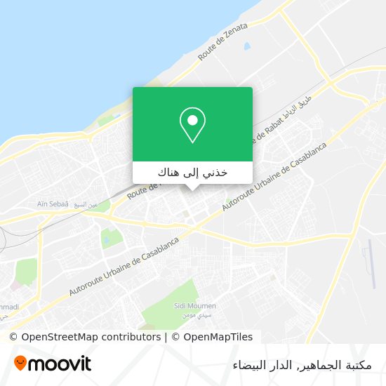 خريطة مكتبة الجماهير