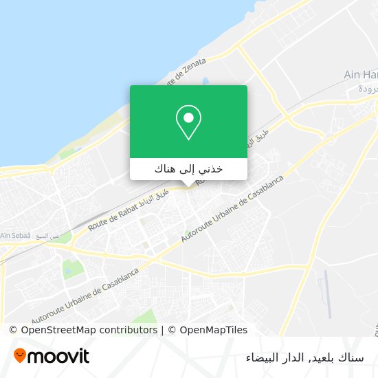 خريطة سناك بلعيد