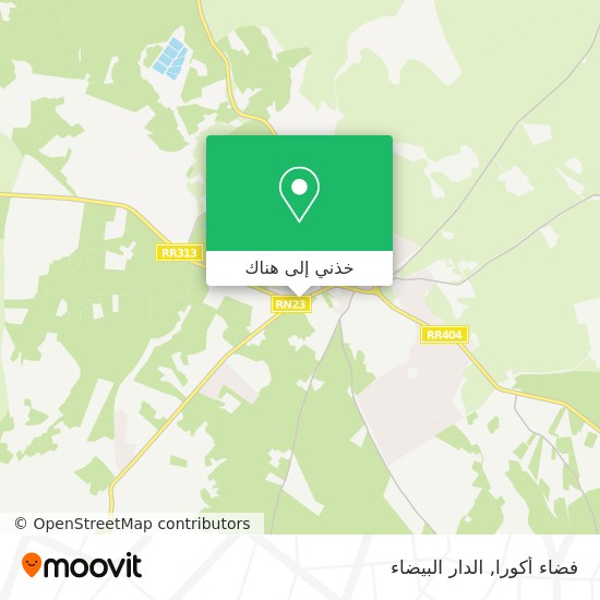 خريطة فضاء أكورا